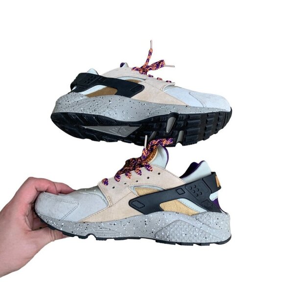 Rare Nike Air Huarache Run Mowabb Linen ACG Size 10.5 - Picture 5 of 12